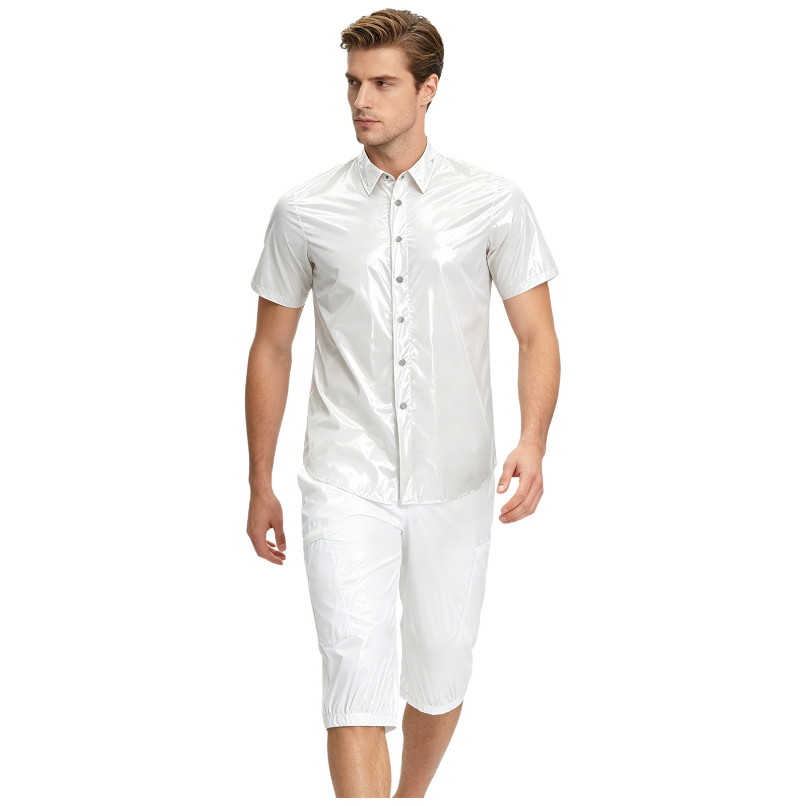 Track Suit Men - Conjunto de Roupas Impermeáveis Masculinas: Camiseta