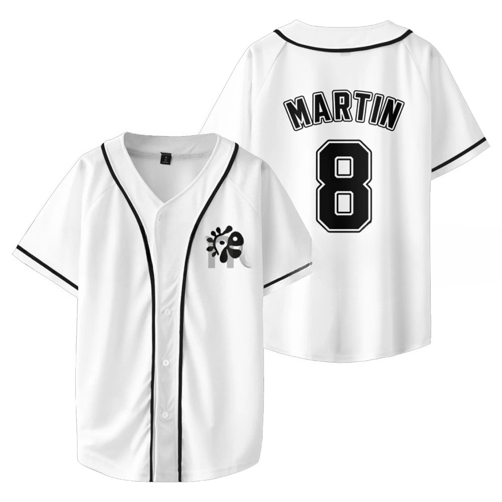 Mens Fashion Baseball Jersey - Camiseta de Manga Curta Kpop CORTIS,