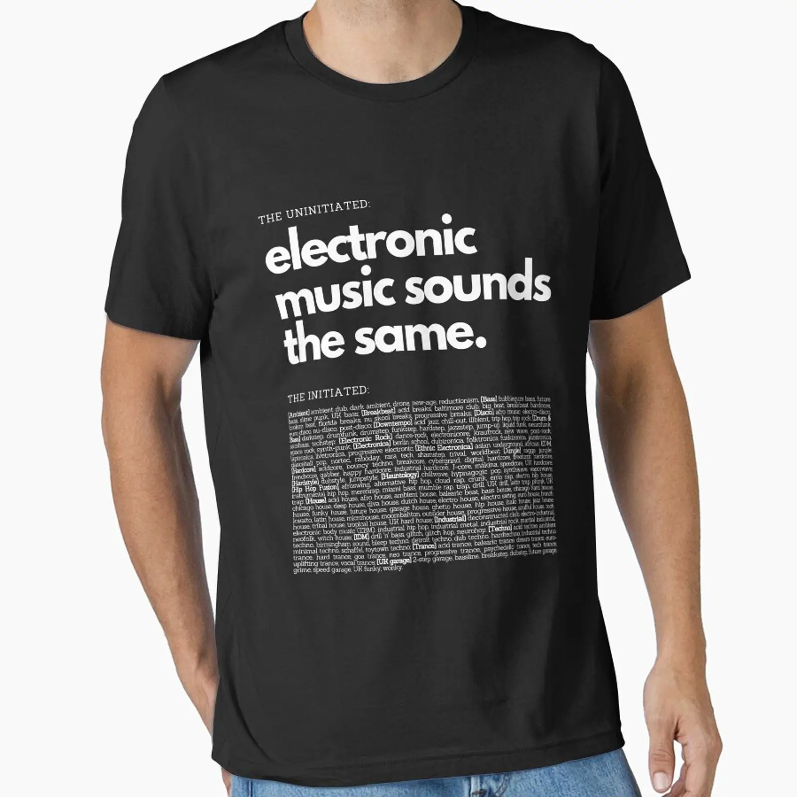Men'S Fashion Genres - Gênero de música eletrônica Funny Techno,
