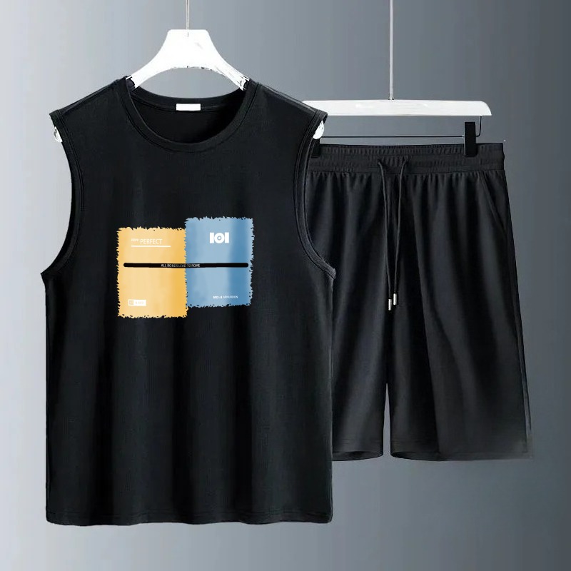 Track Suit Men - Conjunto Masculino de Verão 2026: Regata