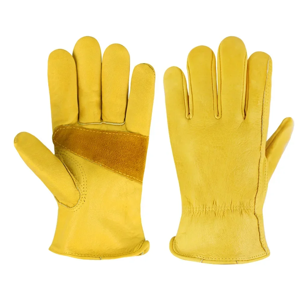 Driving Gloves Leather - Luvas de Couro para Trabalho Seguro: