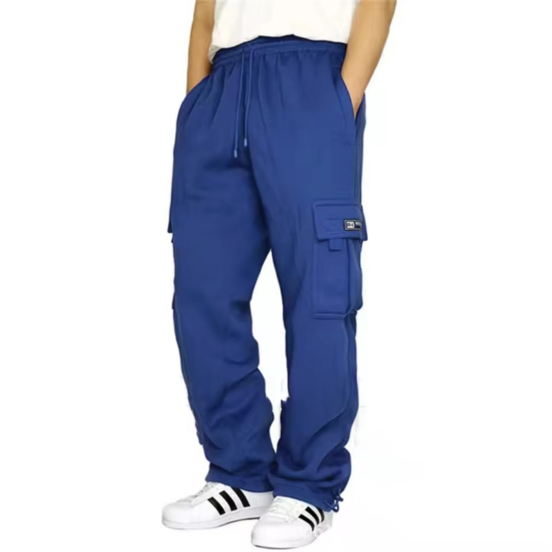 Mens Fashion Cargo Pants - Calças de moletom masculinas casuais para