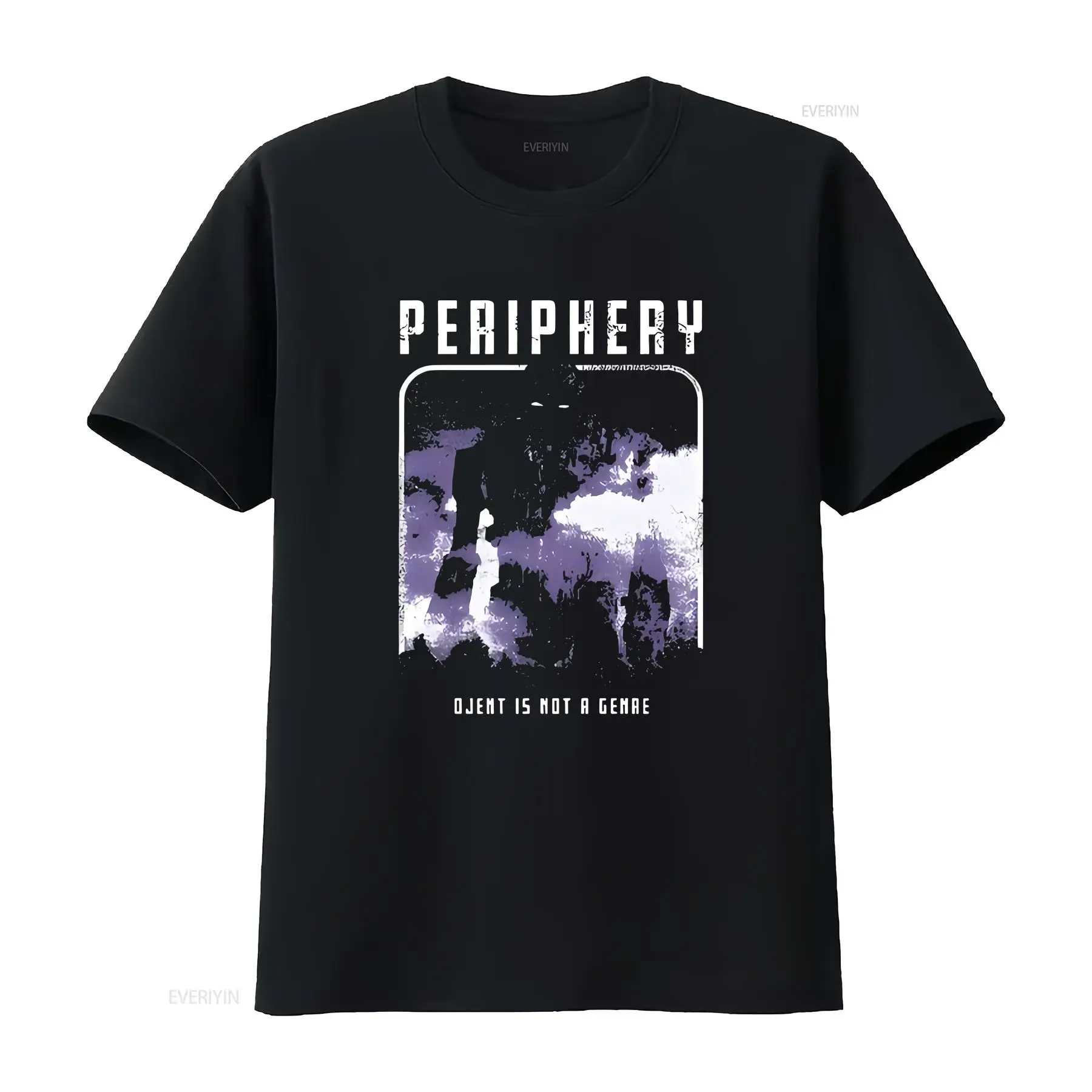 Men'S Fashion Genres - Camiseta Retrô PERIPHERY Djent Is Not