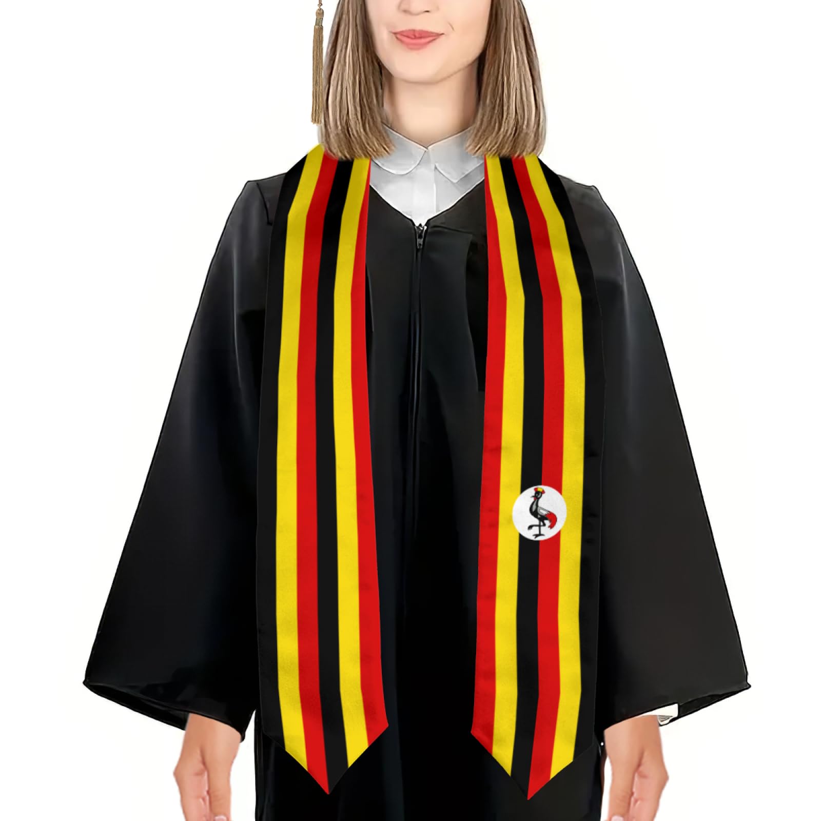 Men Fashion Uganda - 2025 bandeira de Uganda legal formatura