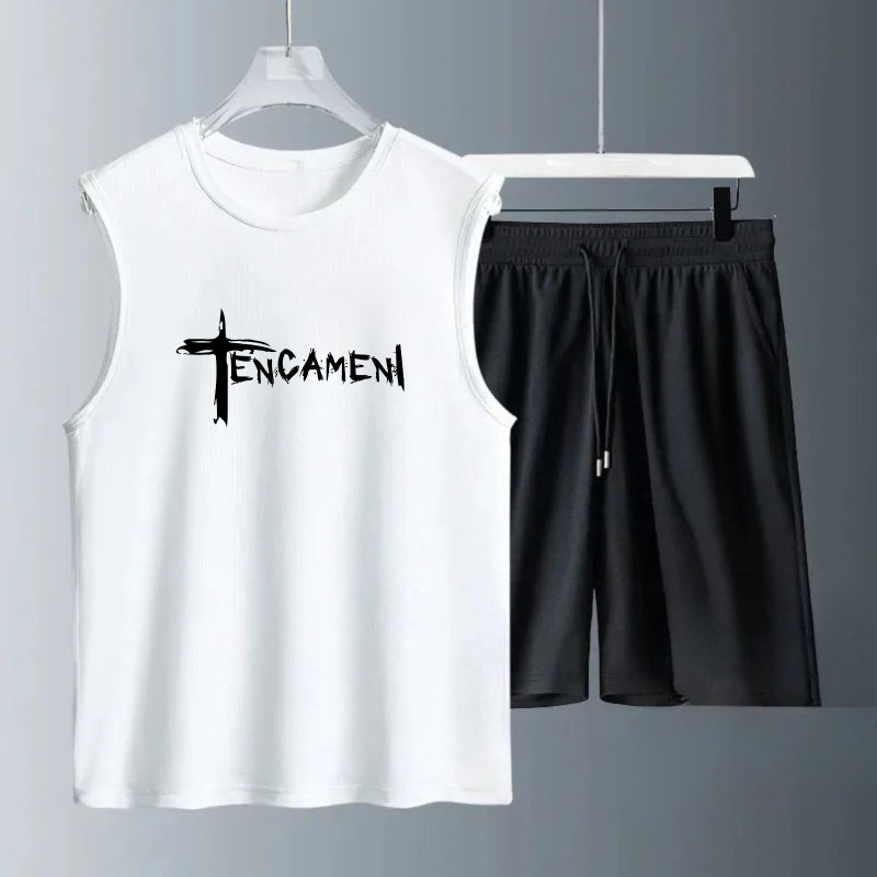 Track Suit Men - Conjuntos de Regata Masculina Verão 2026,