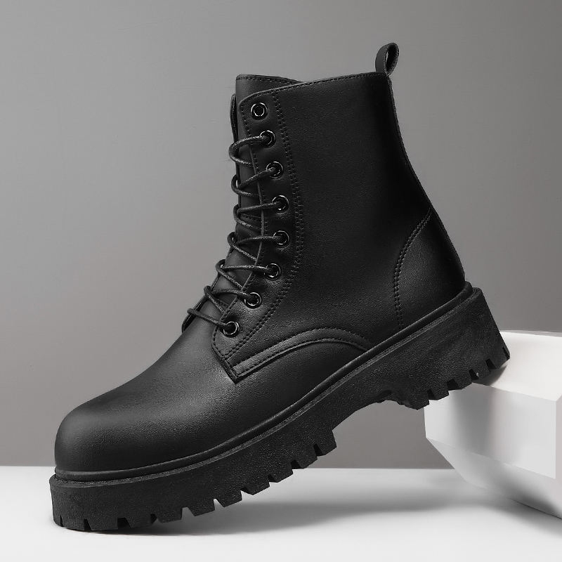 Mens Fashion Zapatos - Botas Masculinas YUYIN de Cano Alto,