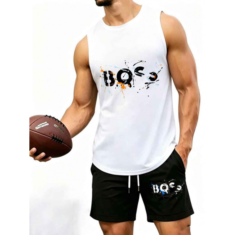 Track Suit Men - Conjunto de Treino Masculino com Estampa