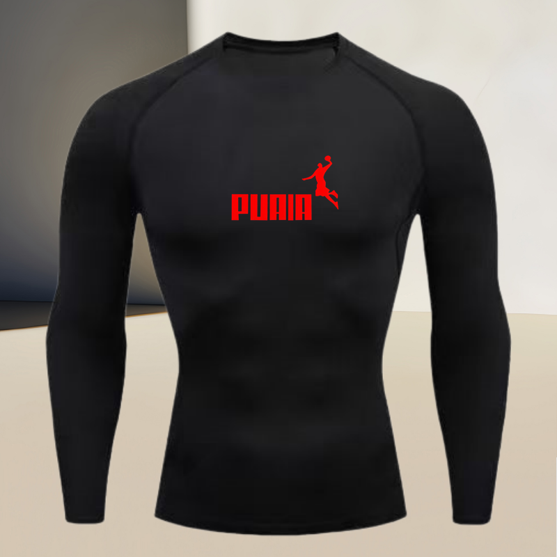 Men'S Fashion 2025 - Camiseta masculina de manga comprida, gola