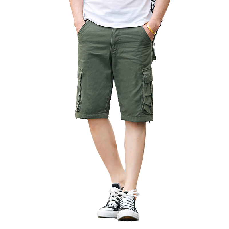 Mens Fashion Cargo Pants - Bermudas Cargo Masculinas de Verão, Moda