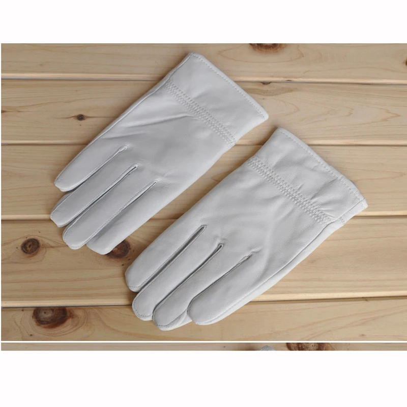 2025 inverno luvas brancas de  - Driving Gloves Leather avaliação e preço