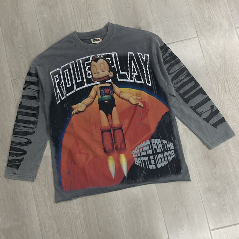 Camiseta Casual Solta de Manga - Men'S Fashion 2025 avaliação e preço