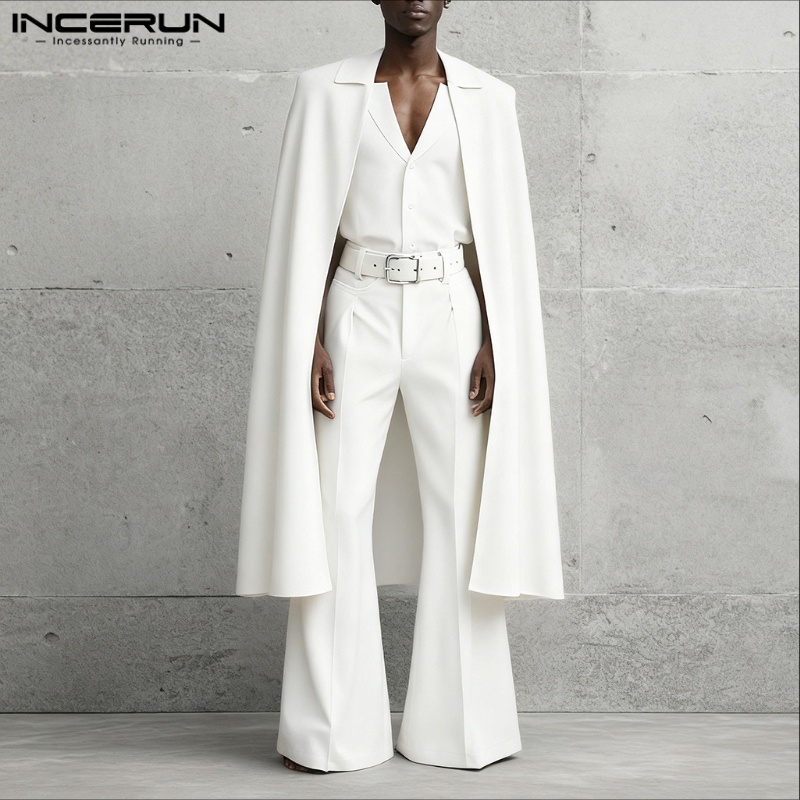 Conjunto Masculino INCERUN: Bl - Men'S Fashion And Style avaliação e preço