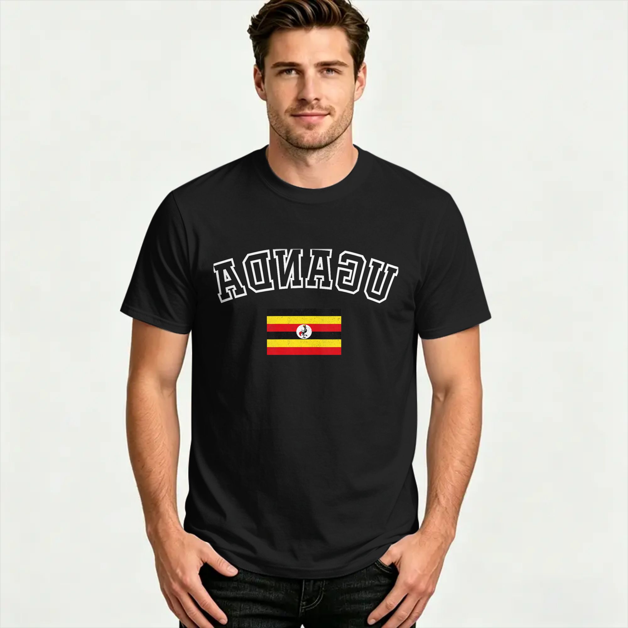 Camiseta Harajuku de Verão com - Men Fashion Uganda avaliação e preço