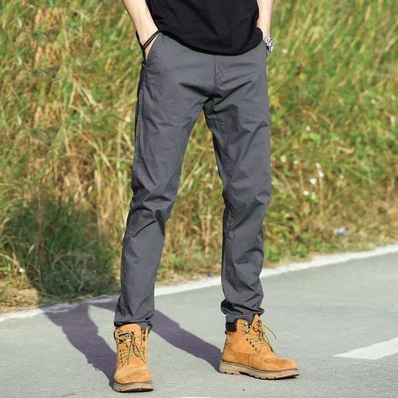 Calças Casuais Masculinas Solt - Mens Fashion Cargo Pants avaliação e preço