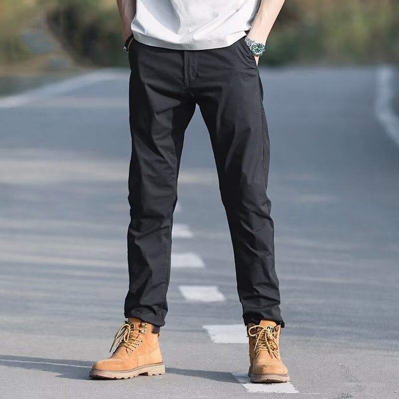 Calças Casuais Masculinas Solt - Mens Fashion Cargo Pants avaliação e preço