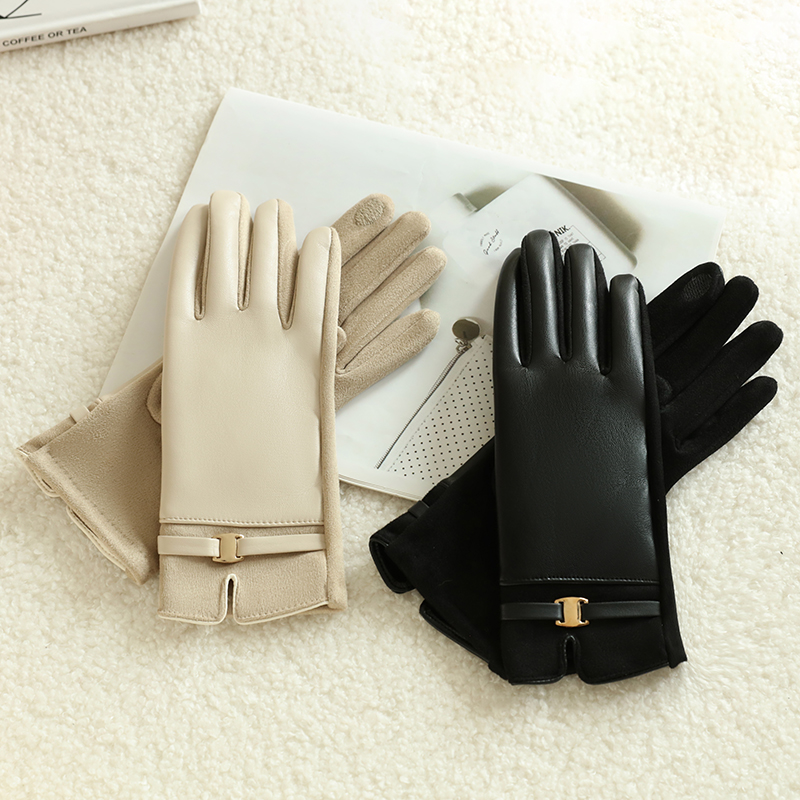 1 par de luvas para mulheres n - Driving Gloves Leather avaliação e preço