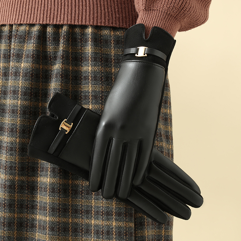 1 par de luvas para mulheres n - Driving Gloves Leather avaliação e preço