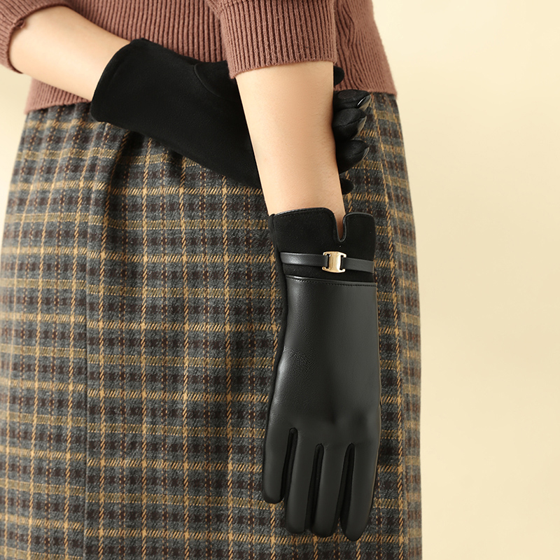 1 par de luvas para mulheres n - Driving Gloves Leather avaliação e preço