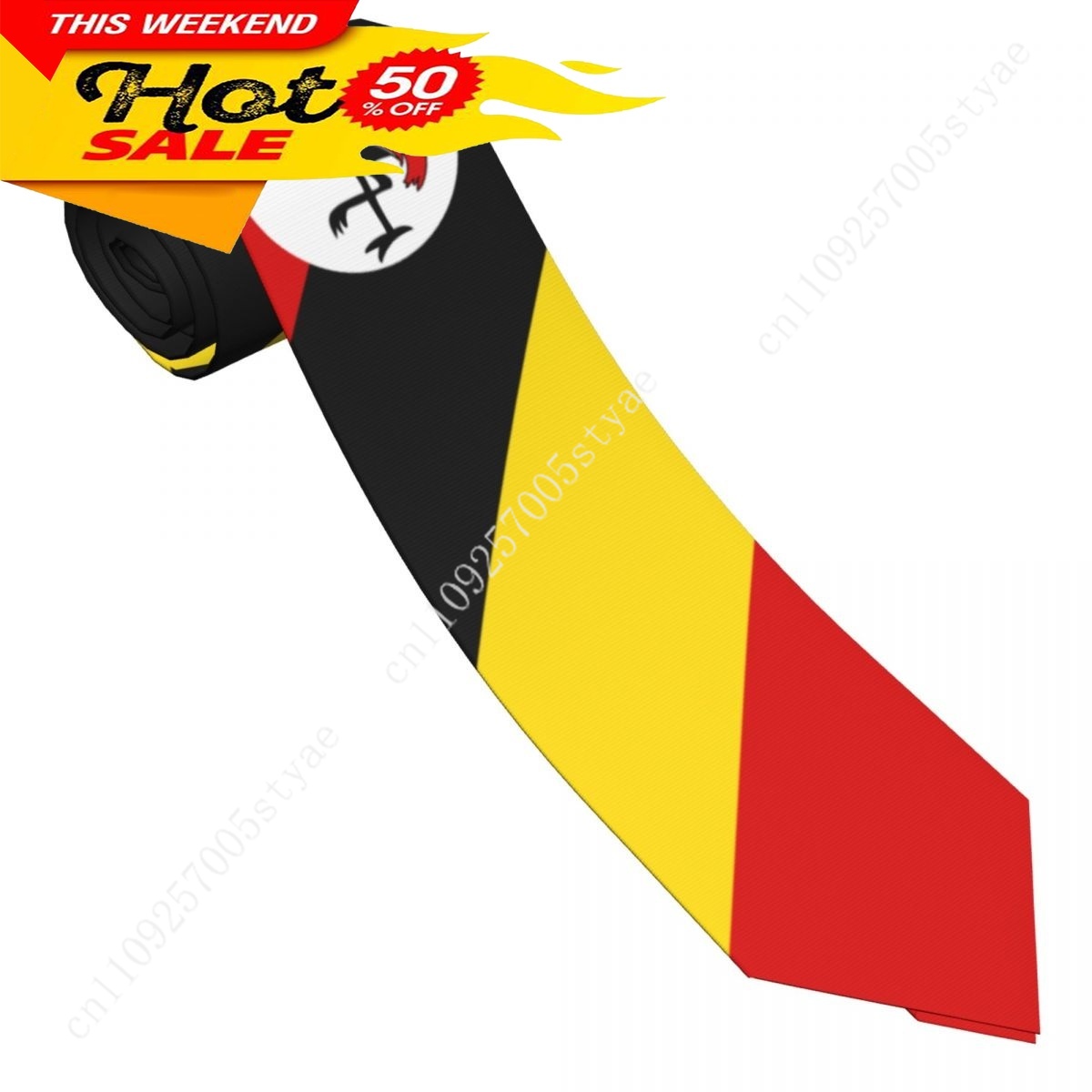 Gravata com Emblema da Bandeir - Men Fashion Uganda avaliação e preço