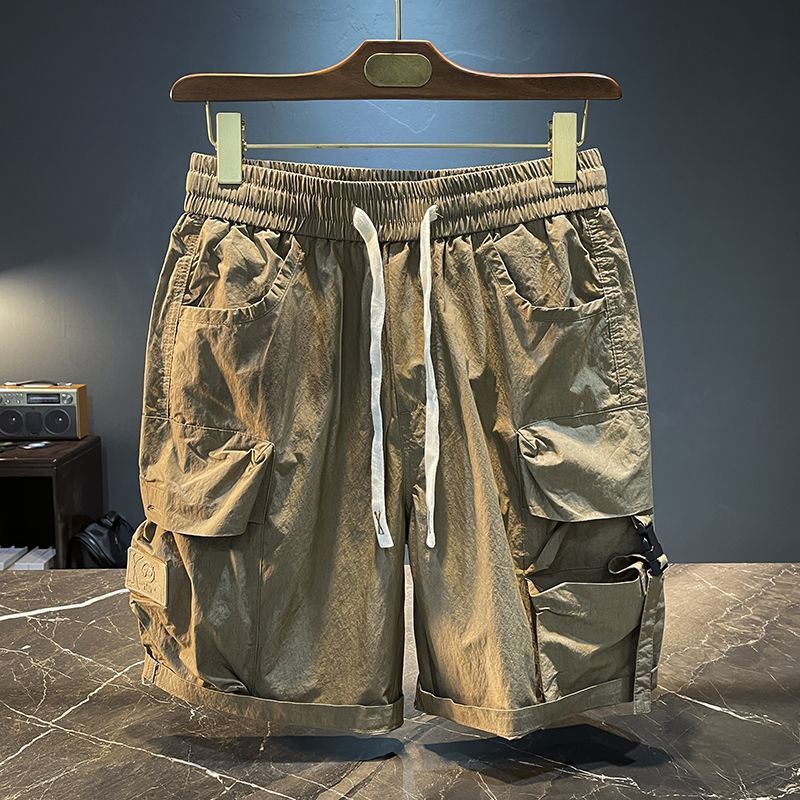 Bermuda cargo masculina, cintu - Mens Fashion Cargo Pants avaliação e preço