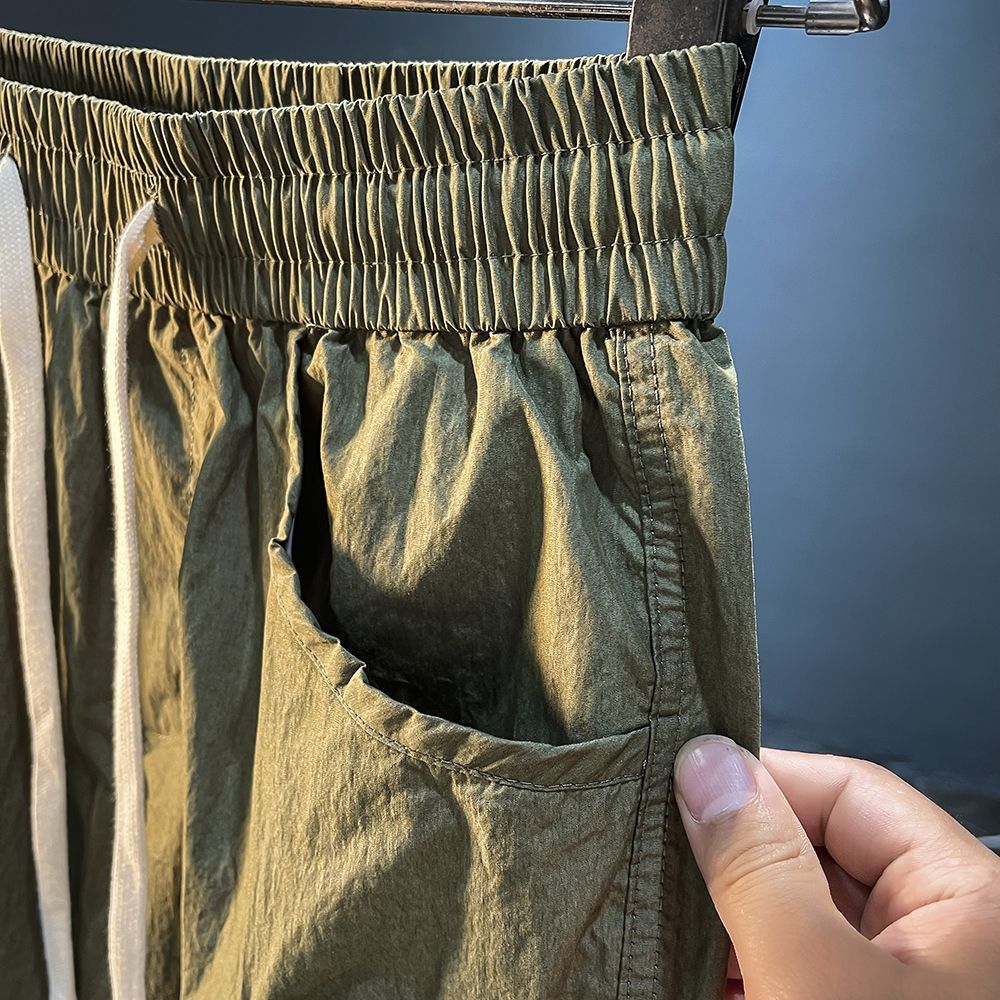 Bermuda cargo masculina, cintu - Mens Fashion Cargo Pants avaliação e preço