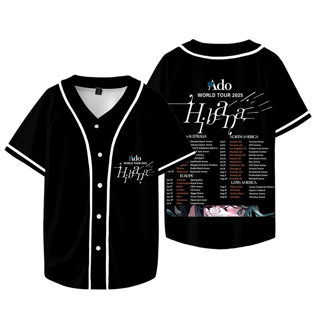 Camiseta Merchandise da Turnê  - Mens Fashion Baseball Jersey avaliação e preço