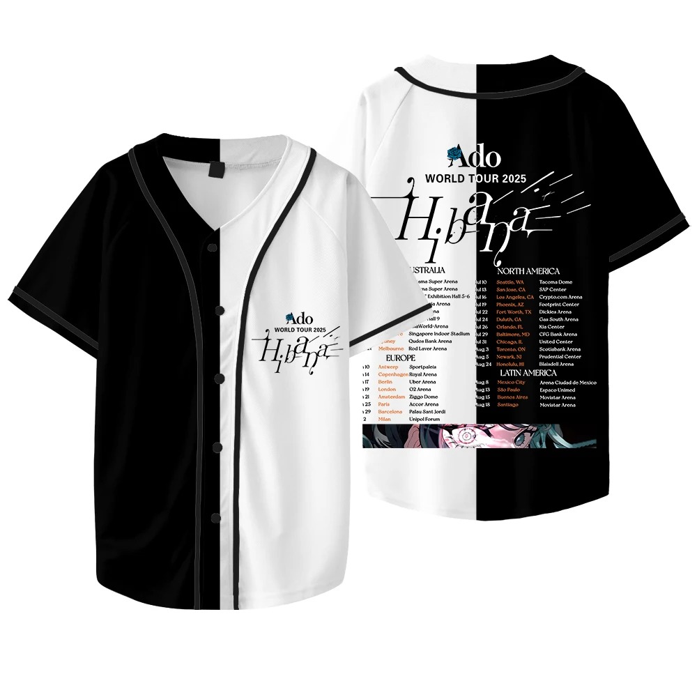 Camiseta Merchandise da Turnê  - Mens Fashion Baseball Jersey avaliação e preço