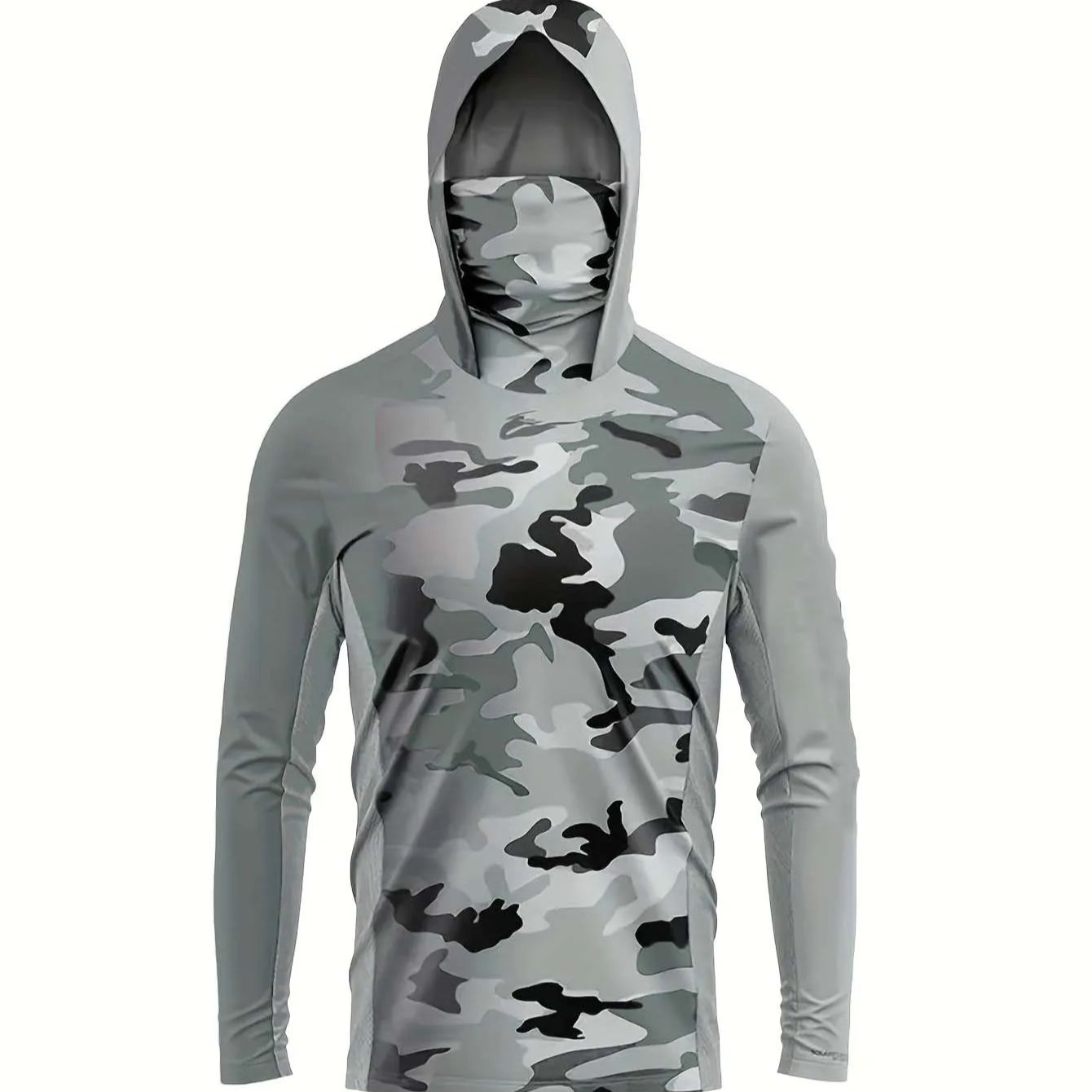 Camiseta de Manga Longa com Ca - Men'S Fashion 2025 avaliação e preço