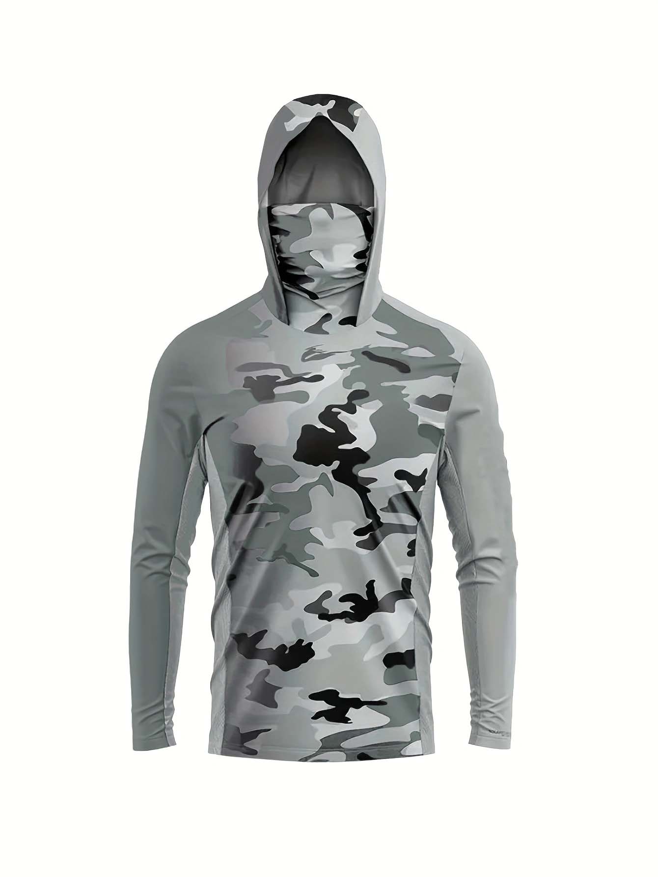 Camiseta de Manga Longa com Ca - Men'S Fashion 2025 avaliação e preço