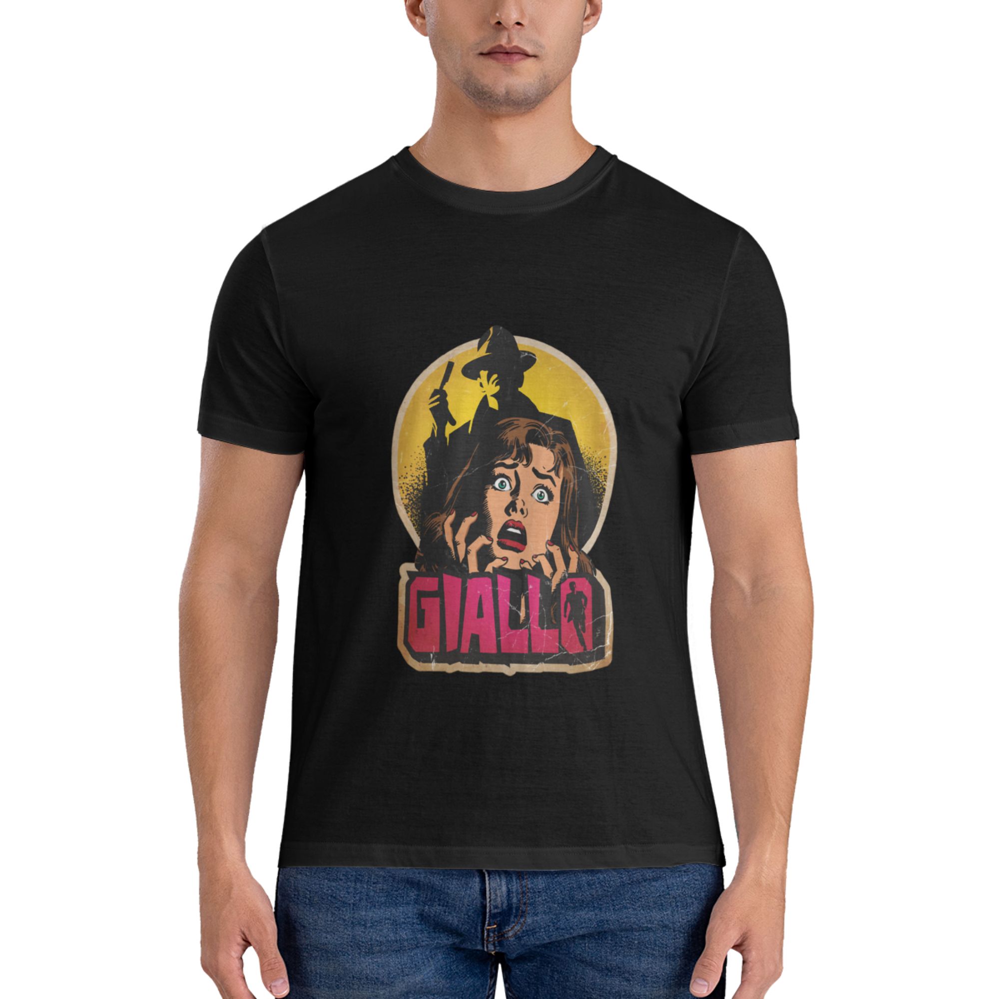 Camiseta masculina estampada F - Men'S Fashion Genres avaliação e preço