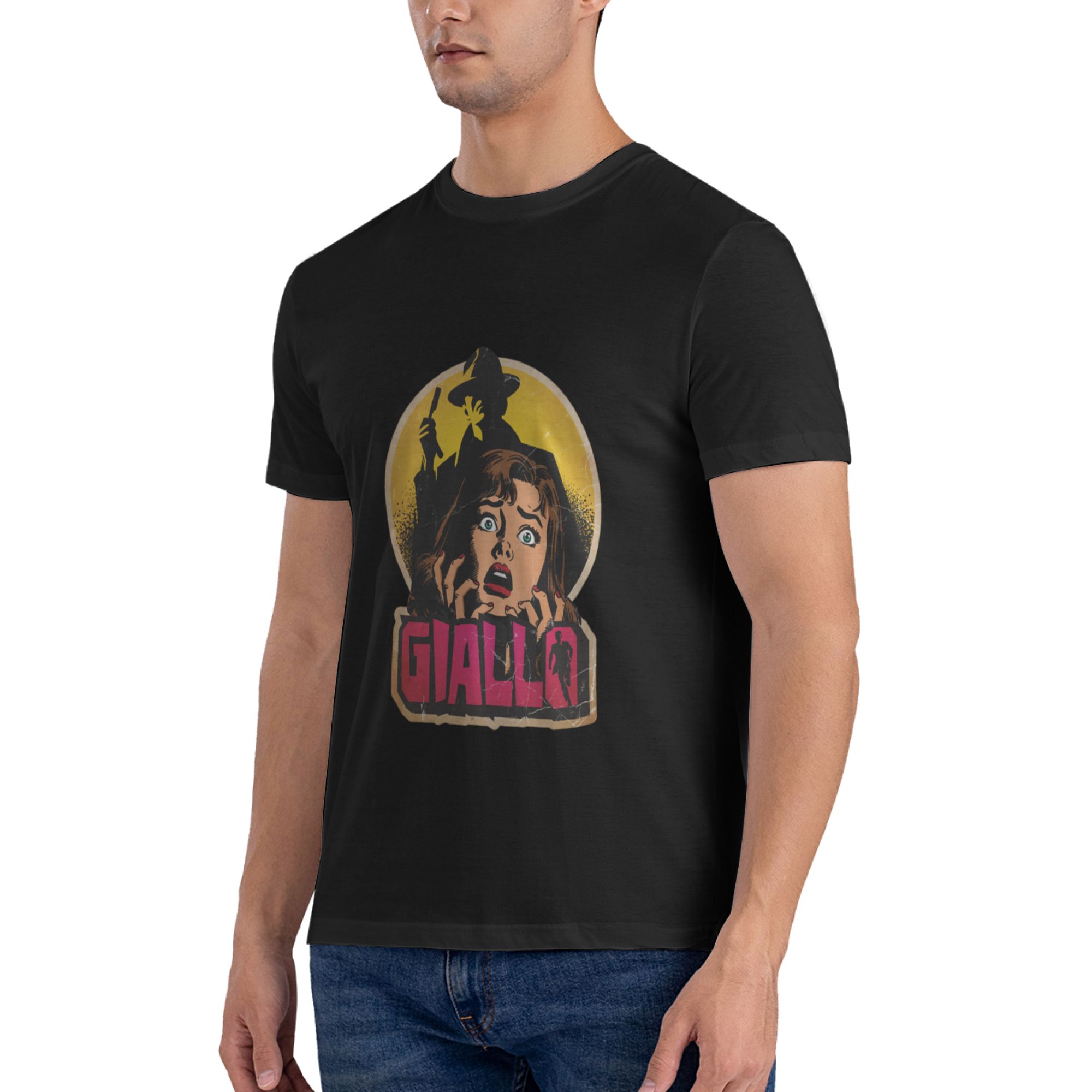 Camiseta masculina estampada F - Men'S Fashion Genres avaliação e preço