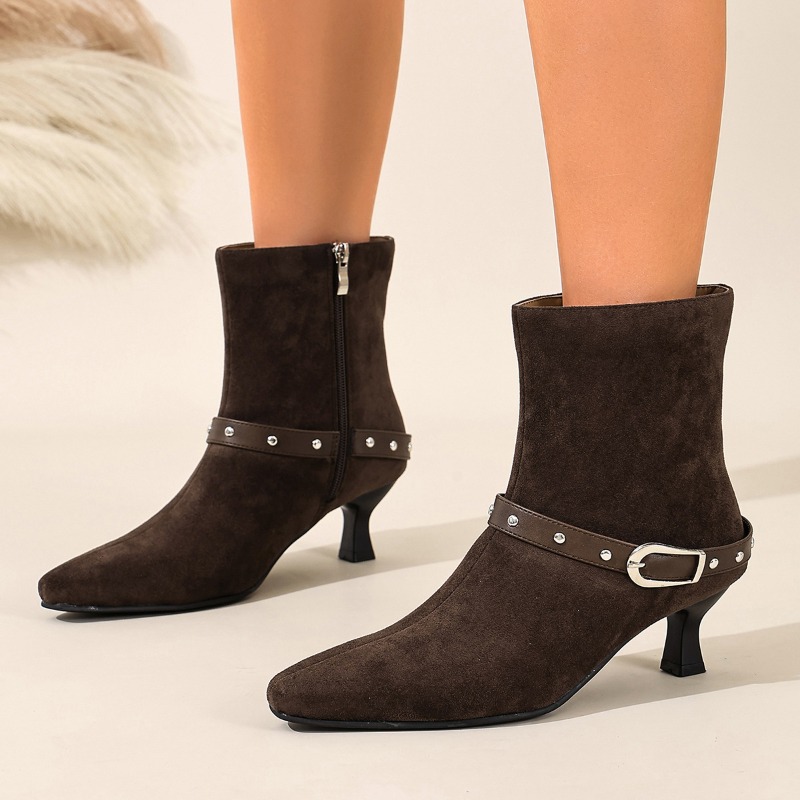 Novo inverno camurça mulheres  - Men Fashion Elegant avaliação e preço