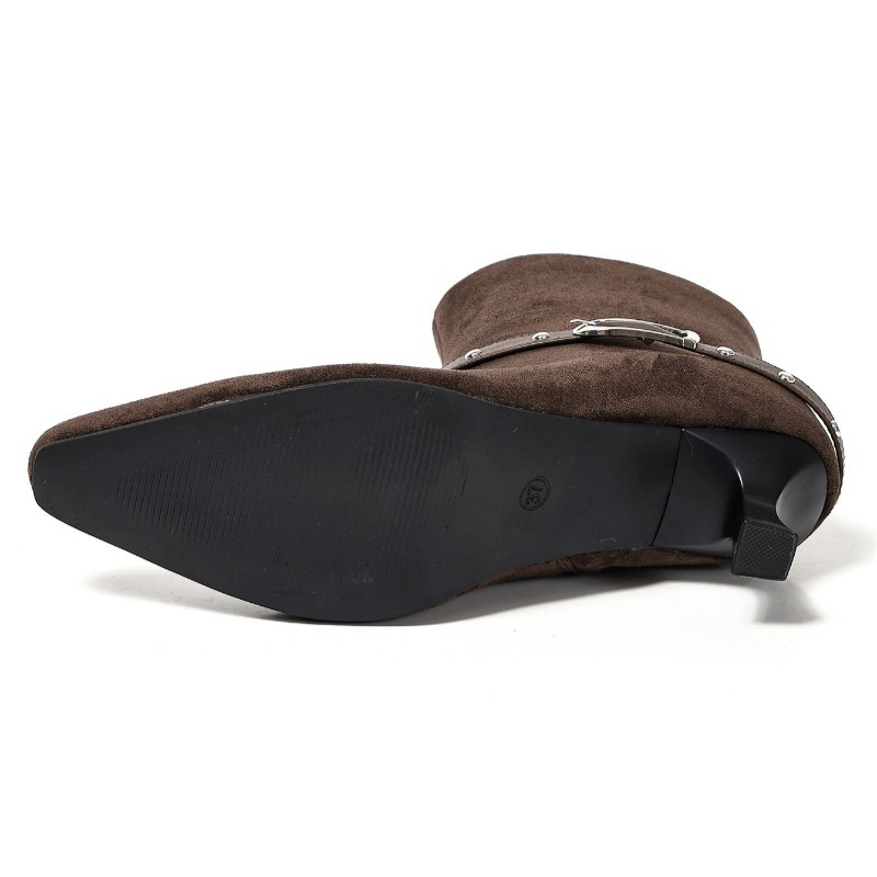 Novo inverno camurça mulheres  - Men Fashion Elegant avaliação e preço