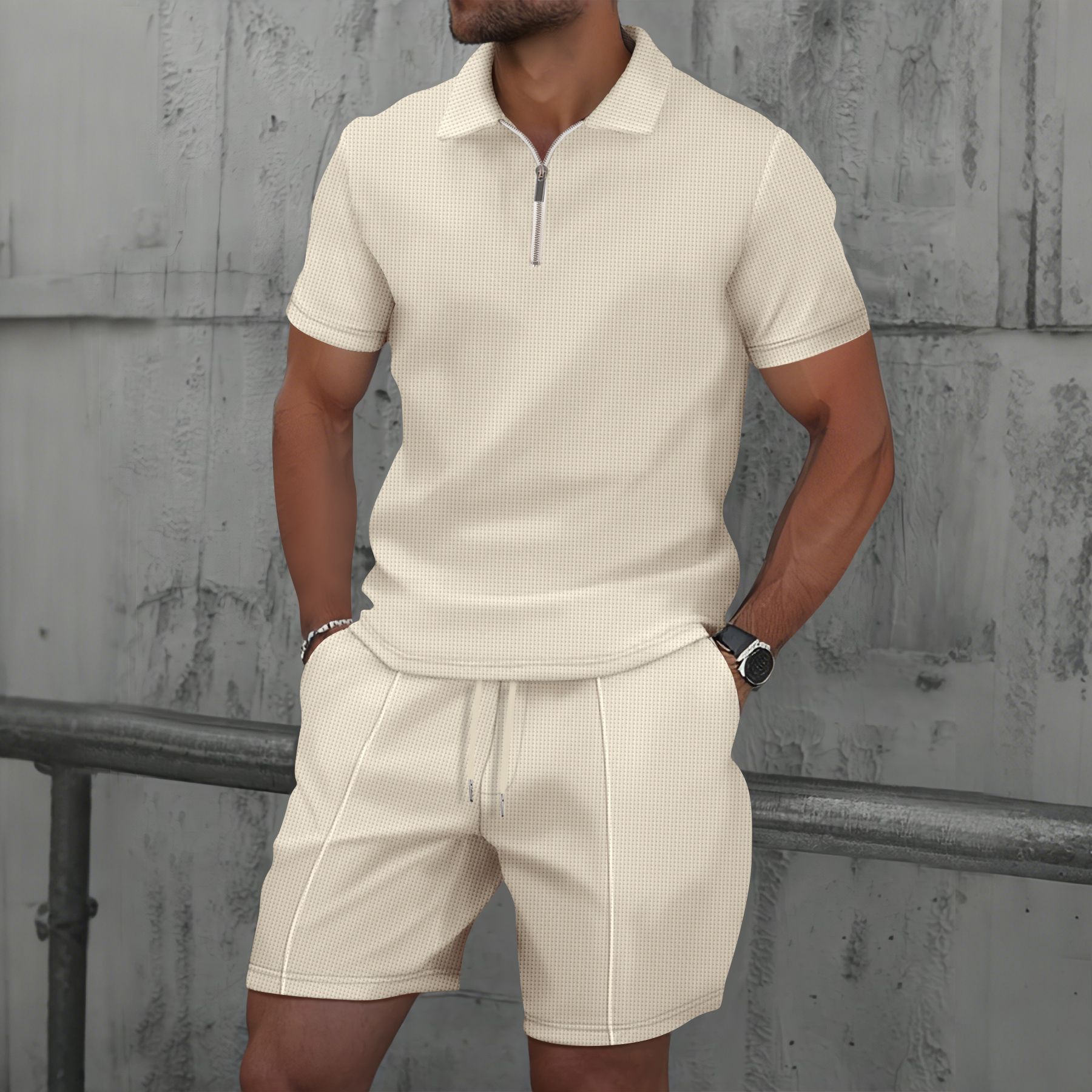 Conjunto Masculino de 2 Peças  - Men'S Fashion Polo avaliação e preço
