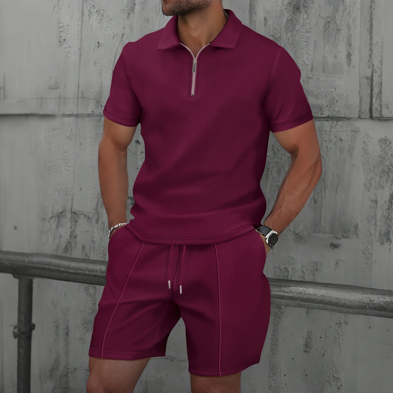 Conjunto Masculino de 2 Peças  - Men'S Fashion Polo avaliação e preço