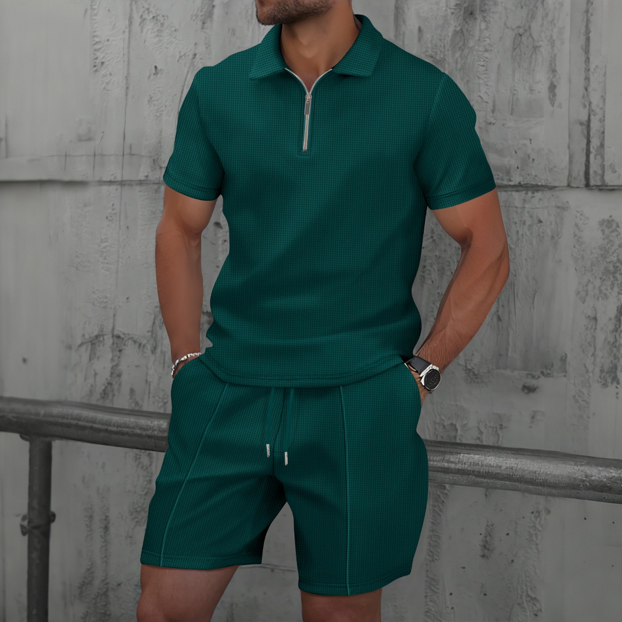 Conjunto Masculino de 2 Peças  - Men'S Fashion Polo avaliação e preço