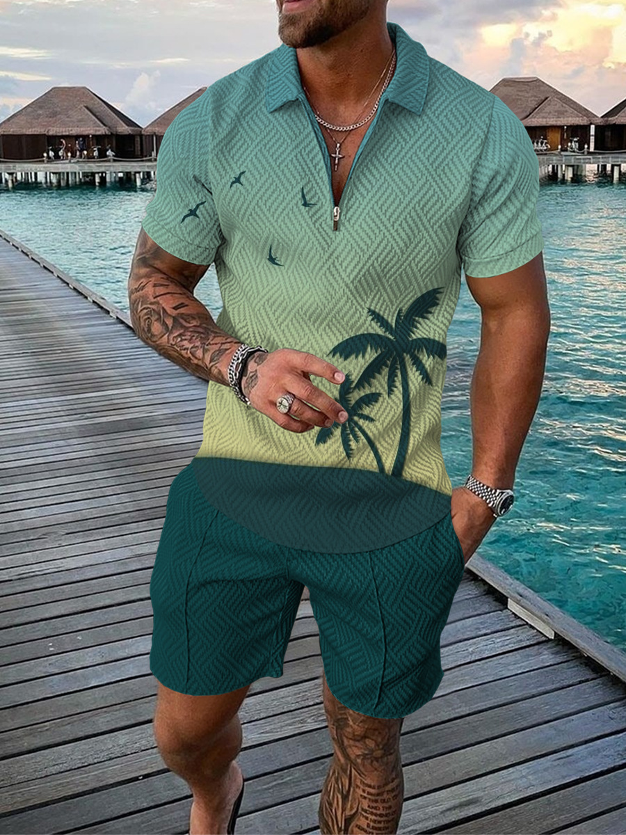 Conjunto Masculino Estampado c - Men'S Fashion Polo avaliação e preço