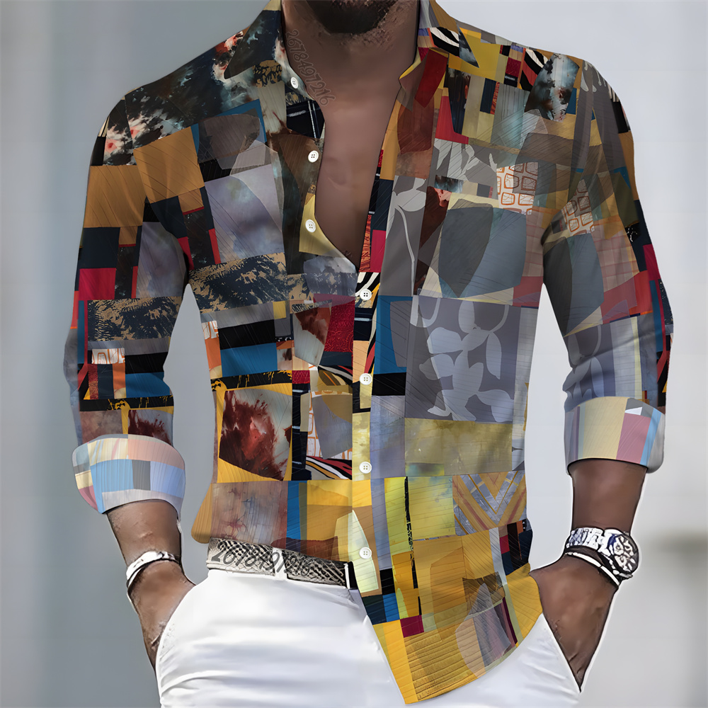 Camisa Masculina de Manga Long - Men'S Fashion And Style avaliação e preço