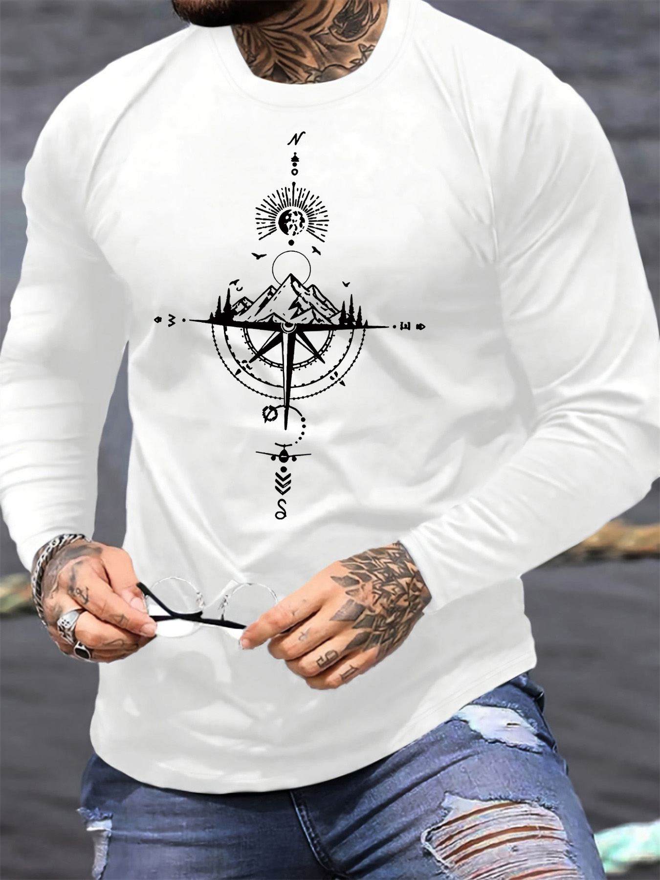 100% algodão puro masculino ma - Men'S Fashion 2025 avaliação e preço