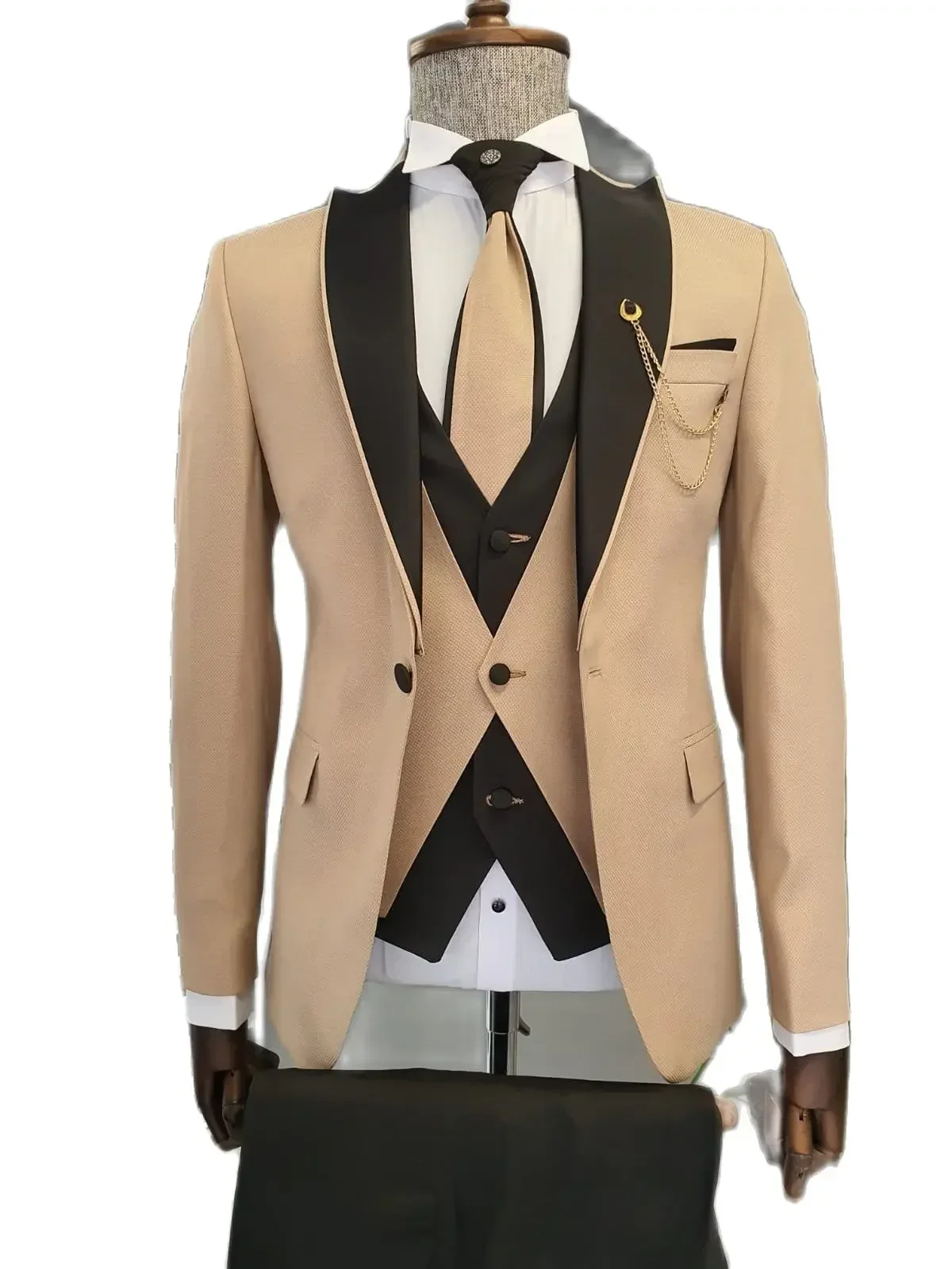 Terno Masculino Preto com Jaqu - Slim Fit Blazer Men avaliação e preço