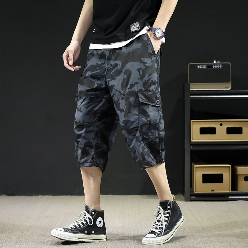 Bermudas Cargo Masculinas: Nov - Mens Fashion Cargo Pants avaliação e preço