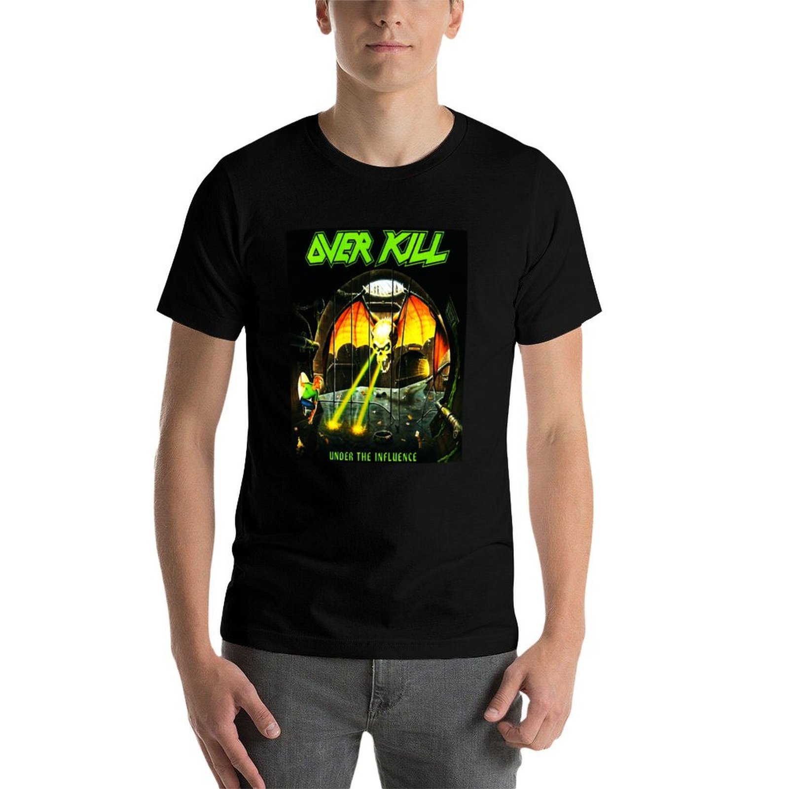 Camiseta da banda Overkill, po - Men'S Fashion Genres avaliação e preço