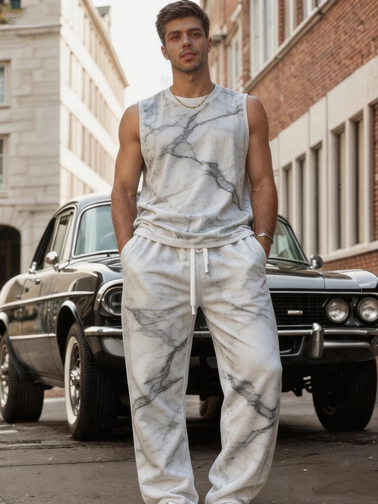 Conjunto de Roupas Minimalista - Track Suit Men avaliação e preço