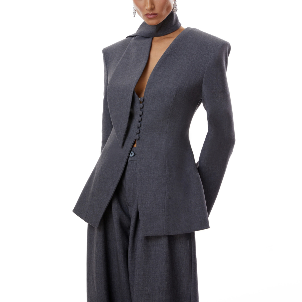 VTKW 2026 Novo Conjunto Femini - Slim Fit Blazer Men avaliação e preço