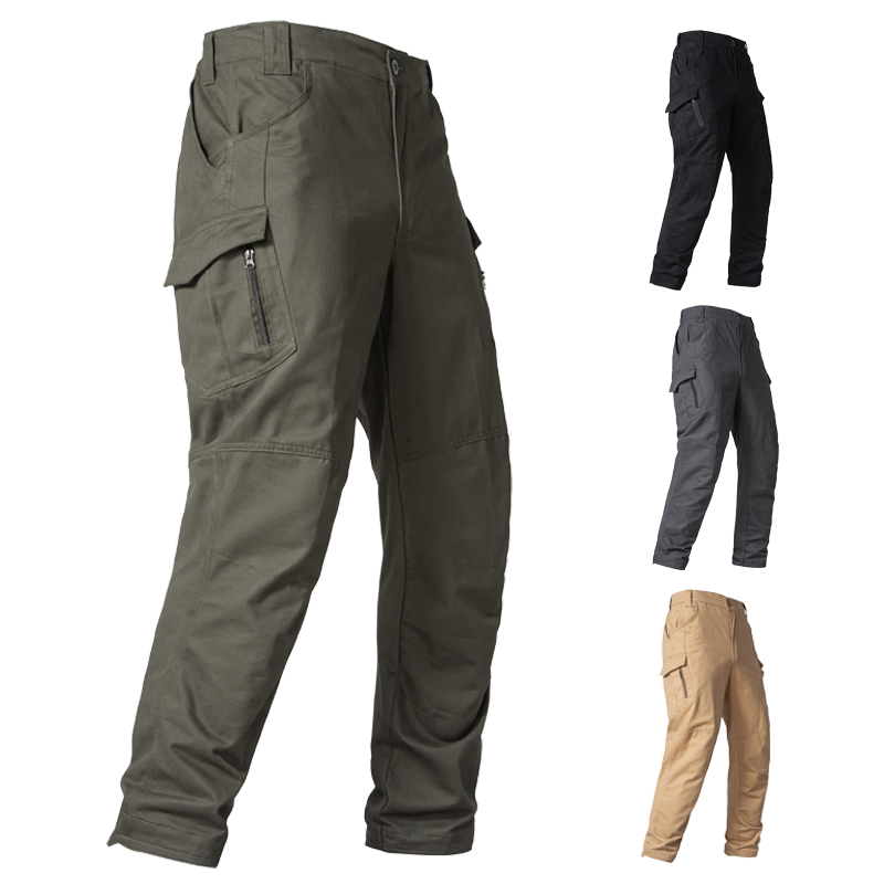 Novo masculino tamanho grande  - Mens Fashion Cargo Pants avaliação e preço