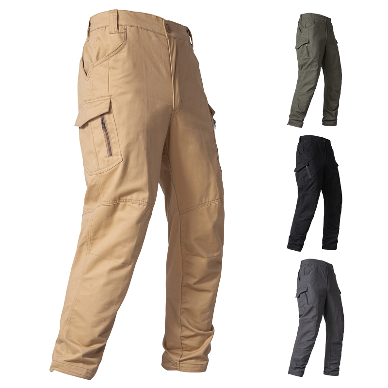 Novo masculino tamanho grande  - Mens Fashion Cargo Pants avaliação e preço