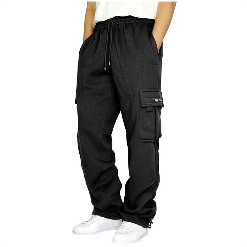 Calças de moletom masculinas c - Mens Fashion Cargo Pants avaliação e preço