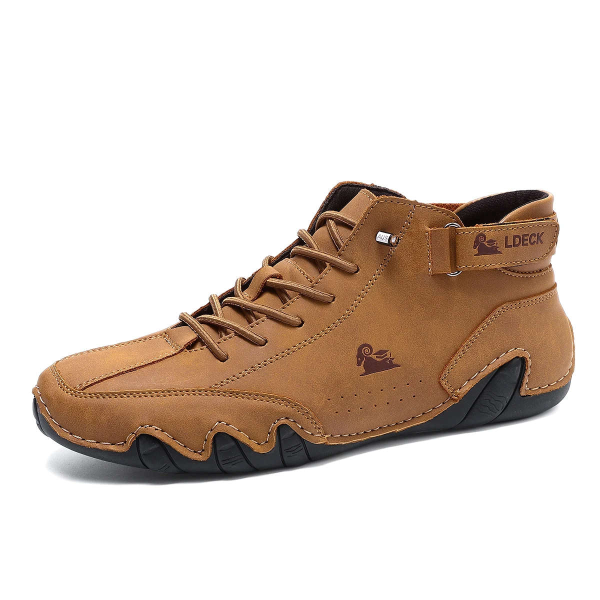 Botas de Couro Genuíno Masculi - Men'S Fashion Footwear avaliação e preço
