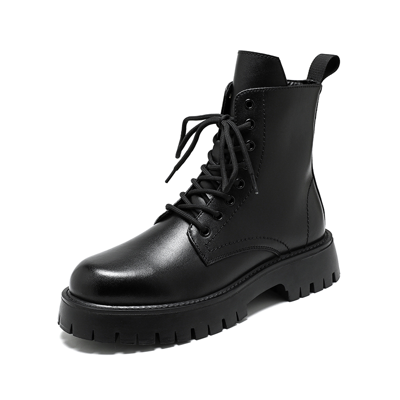 Botas de Couro Genuíno de Luxo - Men'S Fashion Footwear avaliação e preço