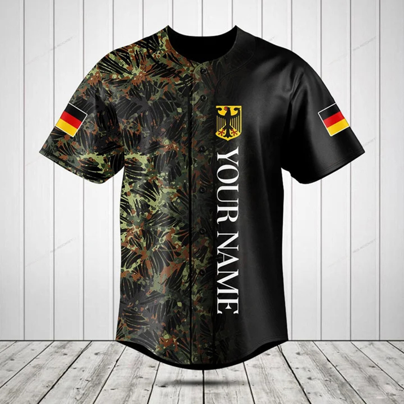 Camisa Personalizada com Gráfi - Mens Fashion Baseball Jersey avaliação e preço